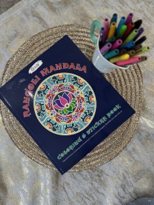 Set up a craft party with supplies